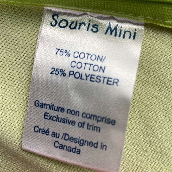 Souris Mini French Christmas One Piece Velour Footie Size 12 Months - Picture 9 of 12